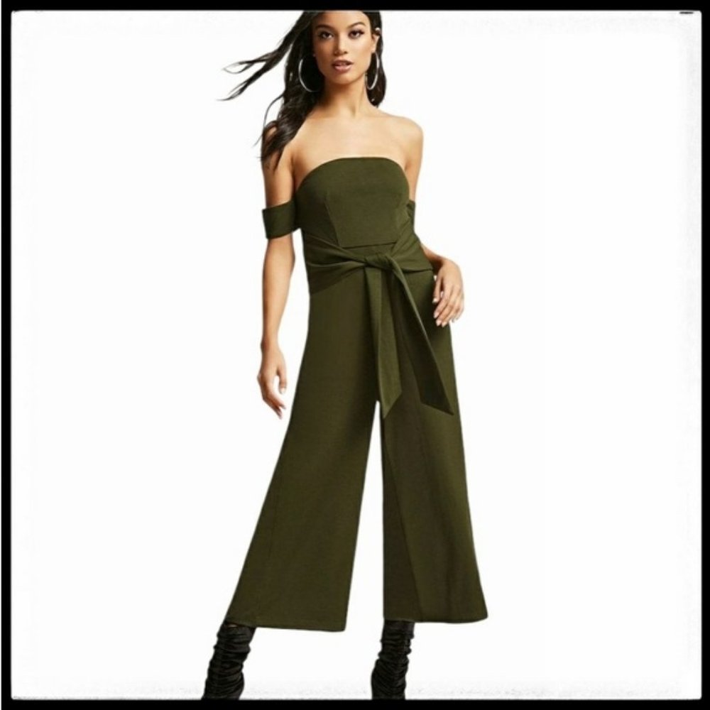 Selfie Leslie Culotte Wide Leg  Jumpsuit